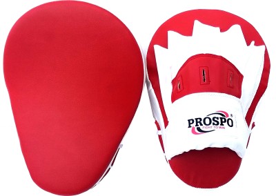 PROSPO Boxing Curved Focus Punching Mitts Focus Pad(Red, White)