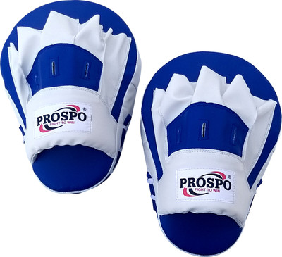 PROSPO Boxing Curved Focus Punching Mitts Focus Pad(Blue, White)