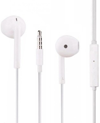 Aarzoomic Super Ultra Sound V_ivo v11 Earphon A1 for Opp_o/Mi/No.kia/mo_to Wired Gaming Headset(White, In the Ear)