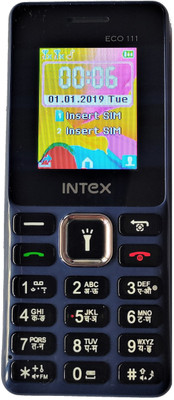 Intex Eco 111(Blue+Black)