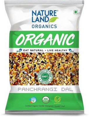 Natureland Organics Yellow, Black Mix Dal (Split)(500 g)