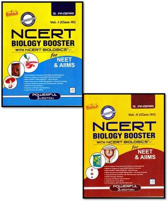 Ncert Biology Booster With Ncert Bioligics For Neet / Aiims (By S.ansari) (1+2 Vol. Both Set)  (Paperback, S. ANSARI)