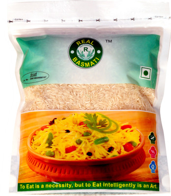 Real Basmati Half Grain (Pack of 5) Basmati Rice (Medium Grain, Steam)(5 kg)