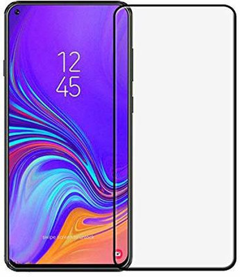 HOBBYTRONICS Edge To Edge Tempered Glass for SAMSUNG GALAXY A80/A90(Pack of 1)