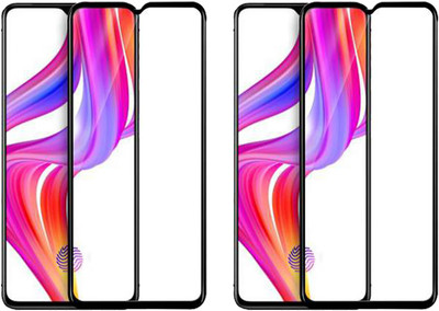 RAVBELLI Edge To Edge Tempered Glass for Realme X2(Pack of 2)