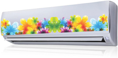 VCREATE DECOR 91 cm Floral Removable Sticker(Pack of 1)