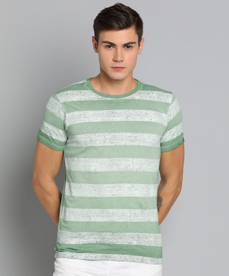 pepe-jeans-striped-men-round-neck-green-t-shirt