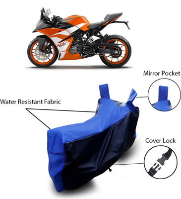 MSR STORE Waterproof Two Wheeler Cover for KTM(Blue)
