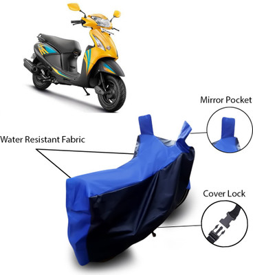 THE REAL ARV Two Wheeler Cover for Hero(Pleasure, Blue)