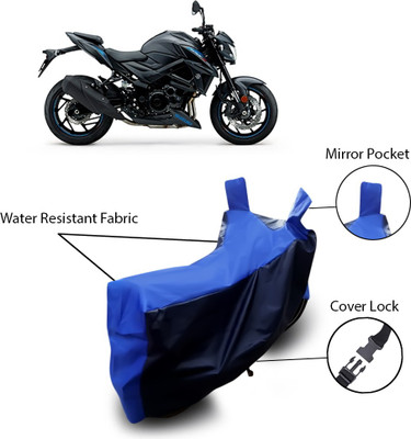 Shelterhub Enterprises Two Wheeler Cover for Universal For Bike(Blue)