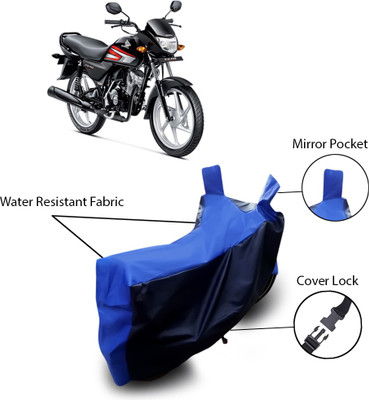 Shelterhub Enterprises Two Wheeler Cover for Honda(CD, Blue)