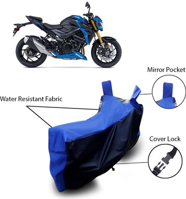 Shelterhub Enterprises Two Wheeler Cover for Universal For Bike(Black)