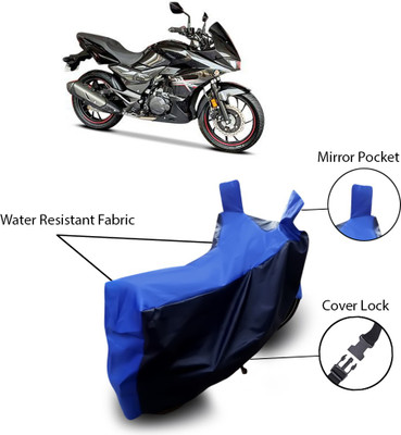 THE REAL ARV Waterproof Two Wheeler Cover for Hero(Xtreme 200S, Blue)