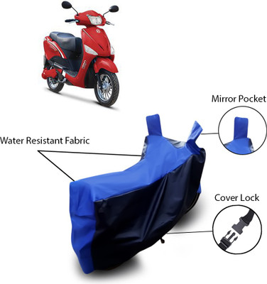 SnehaSales Two Wheeler Cover for Hero(Electric Optima, Multicolor)