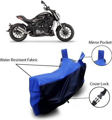 ANTHUB Two Wheeler Cover for DSK Benelli(Blue)