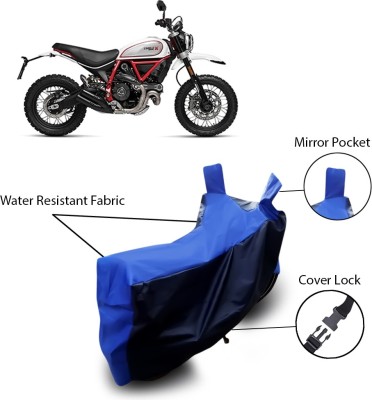 ANTHUB Two Wheeler Cover for Ducati(Blue)