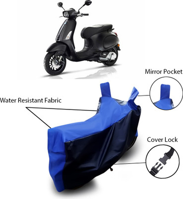 Shelterhub Enterprises Two Wheeler Cover for Universal For Bike(Blue)