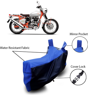 Shelterhub Enterprises Two Wheeler Cover for Universal For Bike(Blue)