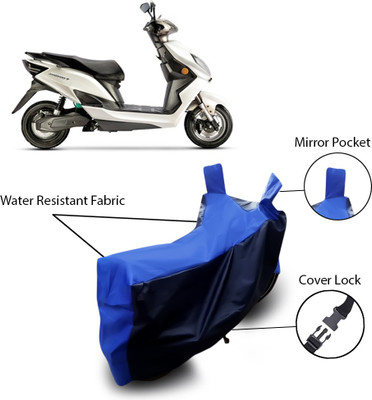ANTHUB Two Wheeler Cover for Evolet(Derby, Blue)