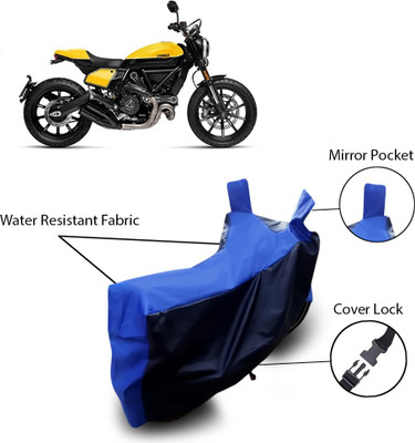 Shelterhub Enterprises Two Wheeler Cover for Universal For Bike(Black)