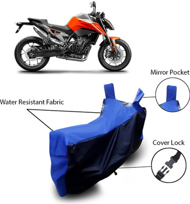 MSR STORE Waterproof Two Wheeler Cover for Hero(Blue)