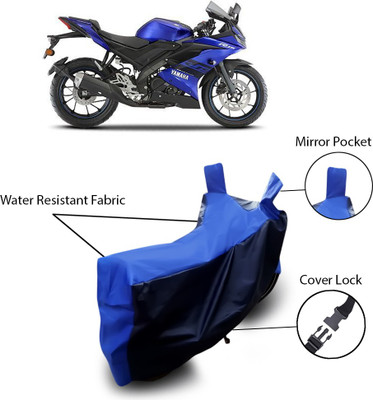 MSR STORE Waterproof Two Wheeler Cover for Bajaj(Blue)