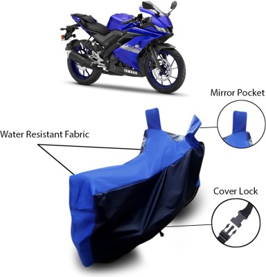 Unique Sale Two Wheeler Cover for Yamaha(Piaggio Vespa, Blue)