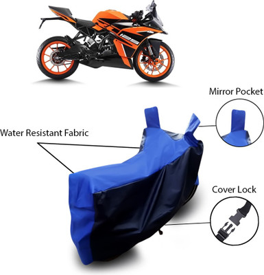 MSR STORE Waterproof Two Wheeler Cover for KTM(Blue)