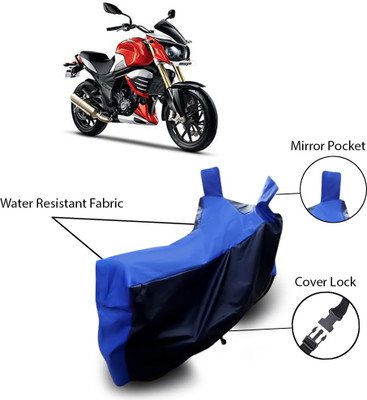 SnehaSales Waterproof Two Wheeler Cover for Mahindra(Blue)