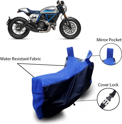 SnehaSales Waterproof Two Wheeler Cover for Ducati(Blue)