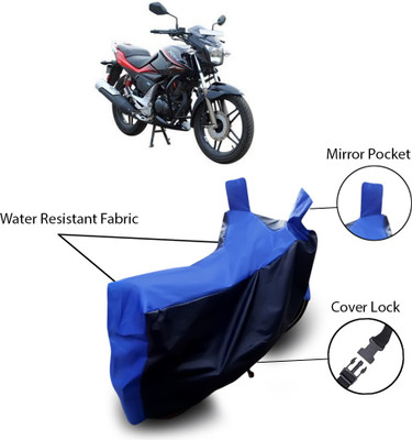THE REAL ARV Waterproof Two Wheeler Cover for Hero(Xtreme Sports, Black, Blue)