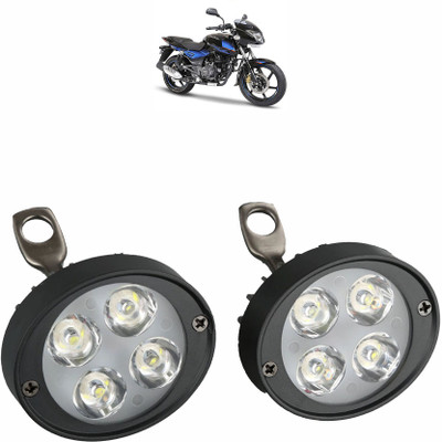 AdroitZ Headlight, Side Marker, Mirror Light LED for Bajaj(Universal For Bike, Pack of 2)