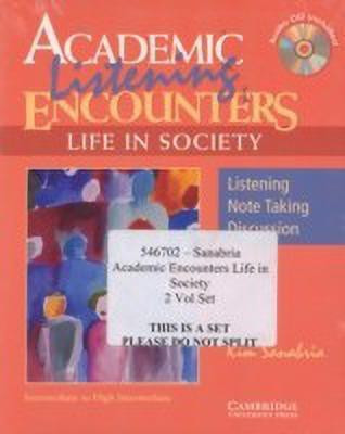 Academic Encounters Life in Society 2 Book Set (Reading Student's Book and Listening Student's Book with Audio CD)(English, Mixed media product, Sanabria Kim)