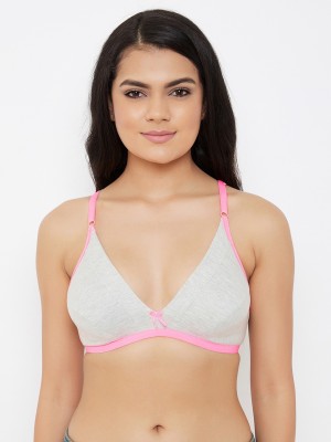 Clovia Women Balconette Non Padded Bra(Grey)