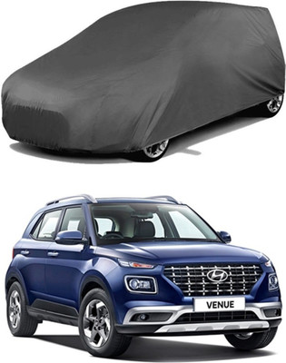 Ek Retail Shop Car Cover For Hyundai Venue (Without Mirror Pockets)(Silver, For 2019 Models)
