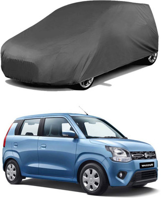 Ek Retail Shop Car Cover For Maruti Suzuki WagonR (Without Mirror Pockets)(Silver, For 2019 Models)