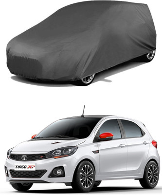 Ek Retail Shop Car Cover For Tata Tiago (Without Mirror Pockets)(Silver, For 2019 Models)