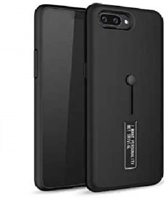 DOTCASE Back Cover for Realme C1(Black, Grip Case)