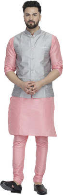 BEN COOPER Men Kurta Churidar Ethnic Jacket Set