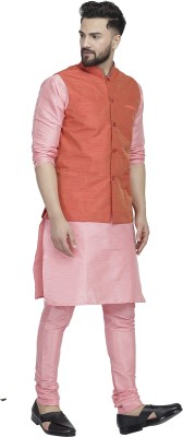 BEN COOPER Men Kurta Pyjama Ethnic Jacket Set