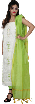 Sublime W Chanderi Embroidered Salwar Suit Material