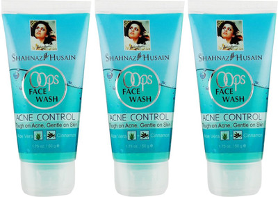 Shahnaz Husain Oops  50g pack of 3 Face Wash(150 g)