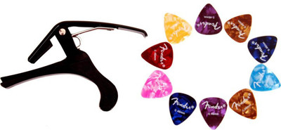 Cola Music Spring Guitar Capo(Black)