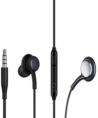 QUEZIL A_K_G earphone@RR21 Wired Headset(Black, Wired in the ear)