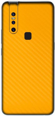 Orgic India Vivo V15 Pro Mobile Skin(Carbon Yellow)