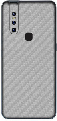 Orgic India Vivo V15 Mobile Skin(Carbon Silver)
