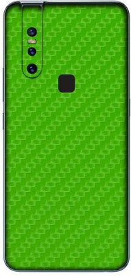 Orgic India Vivo V15 Pro Mobile Skin(Carbon Green)