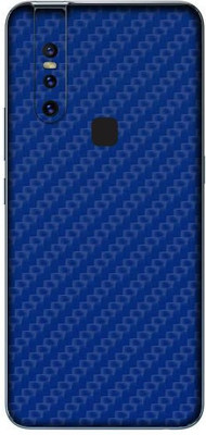 Orgic India Vivo V15 Mobile Skin(Carbon Blue)