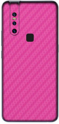 Orgic India Vivo V15 Mobile Skin(Carbon Pink)