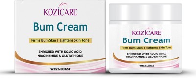 Kozicare Bum Cream with Glutathione, Niacinamide& Kojic Acid- 50gm(50 g)